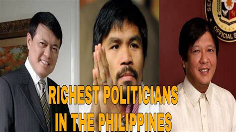 richest filipino politicians.